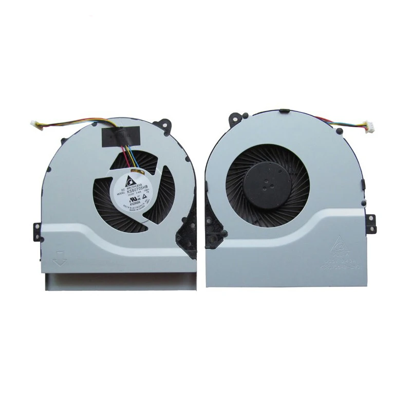 

New Genuine Laptop Cooler CPU GPU Cooling Fan For ASUS Y582 X550C/L/V/VC/CC F450C/V F550V/L K552V/W R510 Y481