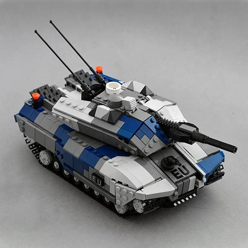 Moc Building Bricks Military Model Challenger Main Battle Tank Technology Modular Blocks Gifts Toys For Children DIY Assembly