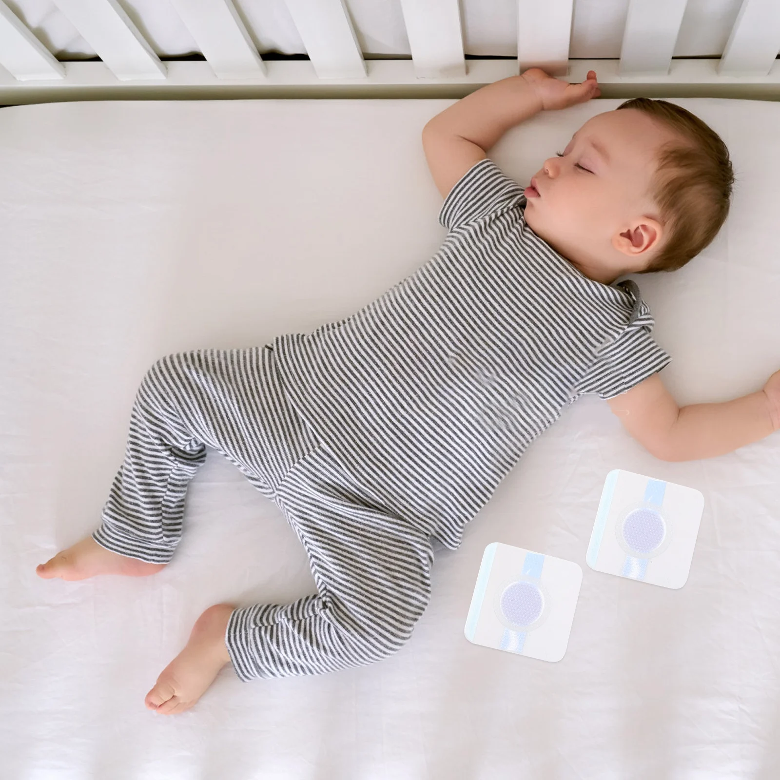 

5pcs Umbilical Hernia Patch Newborn Belly Button Support Tummy Relief Sticker Infant Abdominal Protector Waterproof Bandage For