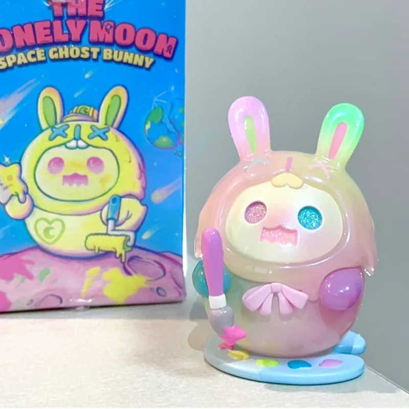 Shinwoo The Lonely Moon Series Toys Mistery Figure Caja Unpacking And Unpacking Kawaii Toys Model Birthday Gift Cute Toys