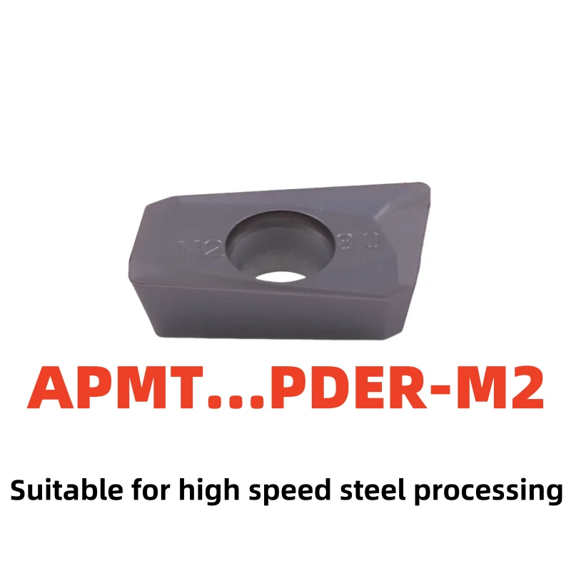 5PCS APMT...PDER 1135 1604 Macchine utensili CNC Acciaio inossidabile BAP300 BAP400 Inserti per fresa in metallo duro ad angolo retto