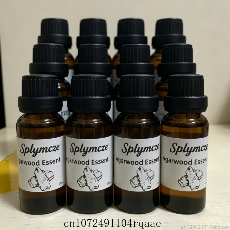 2ml/bottle Authentic Natural Cambodia Oud Pure Essential Oil Relief Purifying Healing Meditation Homemade Fragrance
