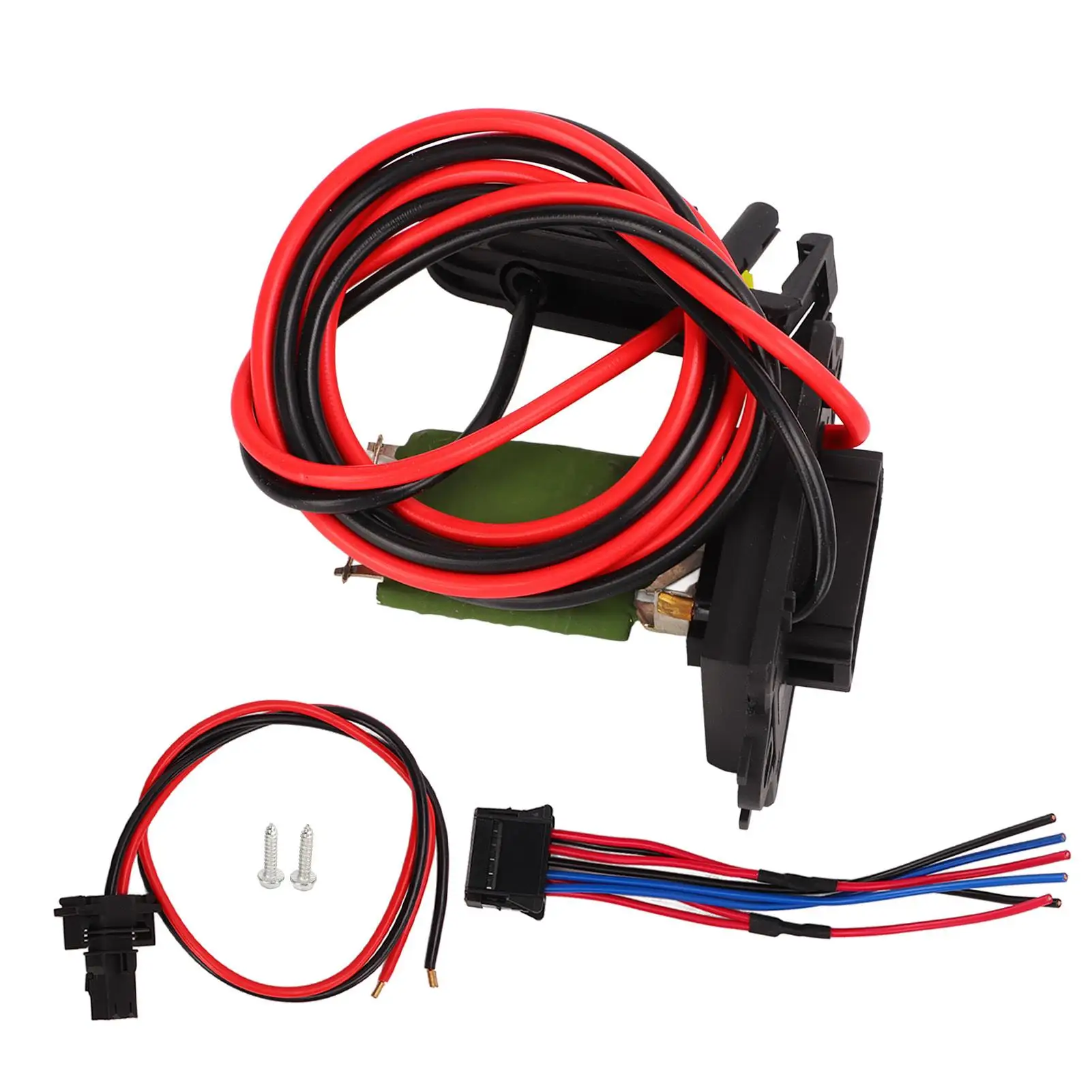 

Heater Blower Resistor Simple Installation Abrasion Resistant Lightweight Professional 7701209803 with Wiring Loom for car