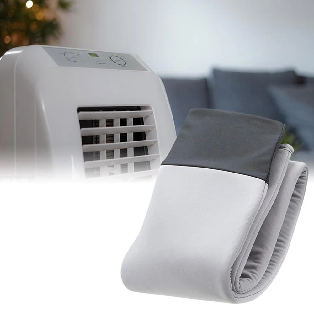 For Air Conditioner Maintenance 193*15cm Insulated AC Cover Easy Installation Design Fits 6 Inch Diameter Hoses