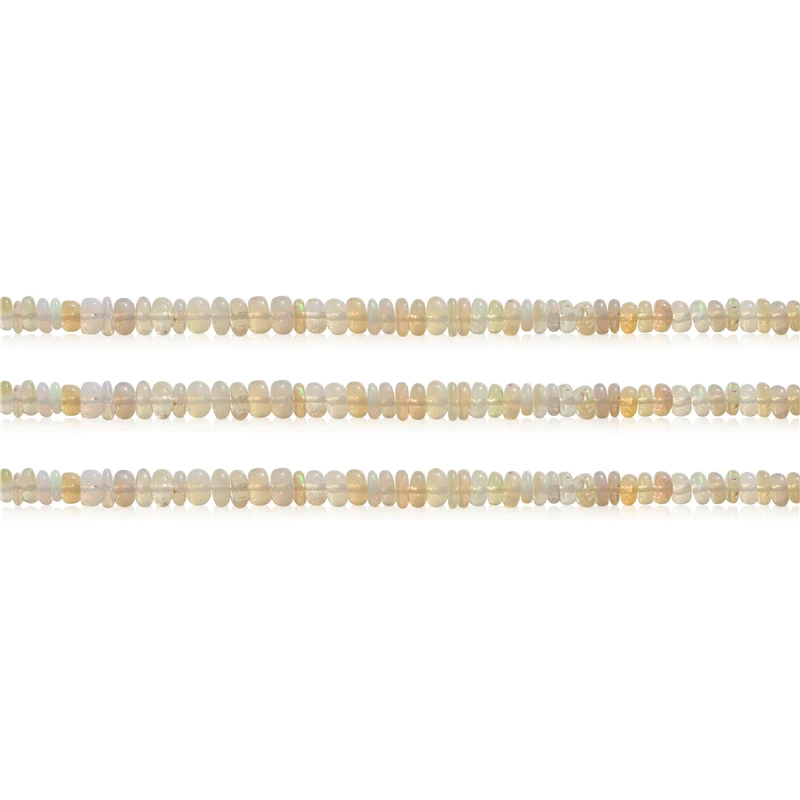 

Natural Stone 7A Opal Abacus Gasket Beads Size 4-5x1-3MM For Jewelry Making Diy Bracelet Necklace