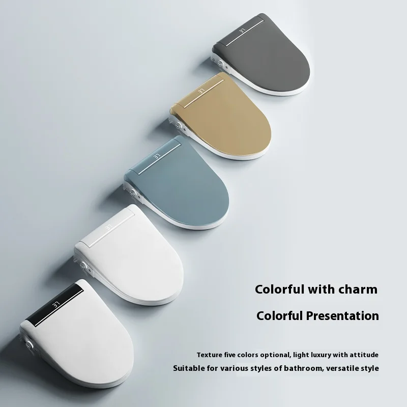 Auto Tankless Smart Bidet Toilettensitz mit Fernbedienung Lady Care Waschdüse Kunststoff Wasserschrank Toilette