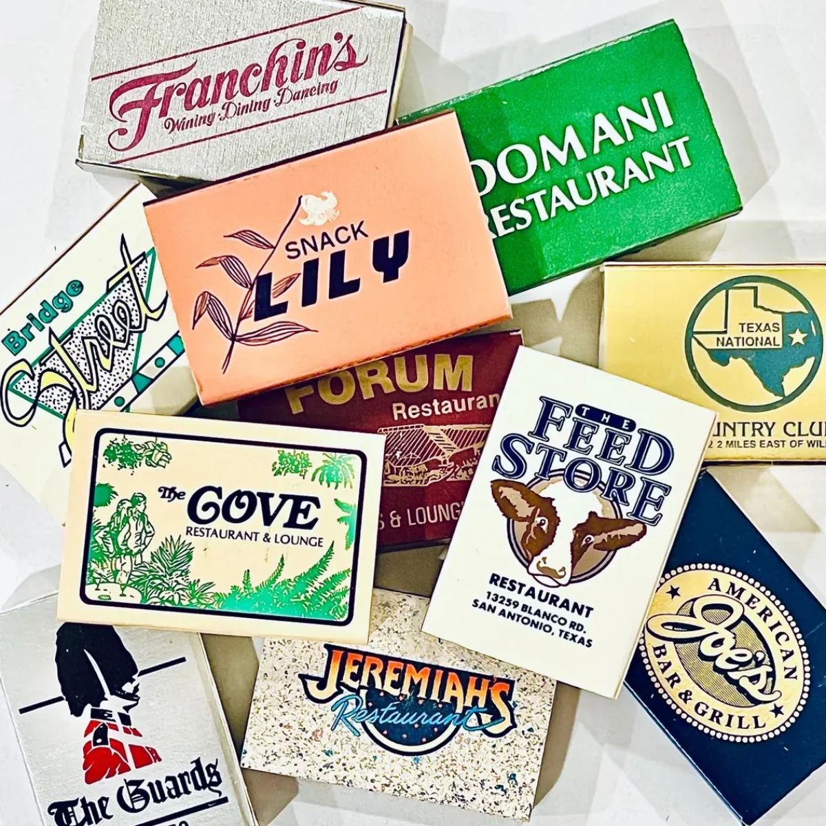 

Matchboxes ONLY!!! **Several Lot Quantities Available** Unstruck and Unused Vintage Matchboxes for Display and Shadowbox Matchbo