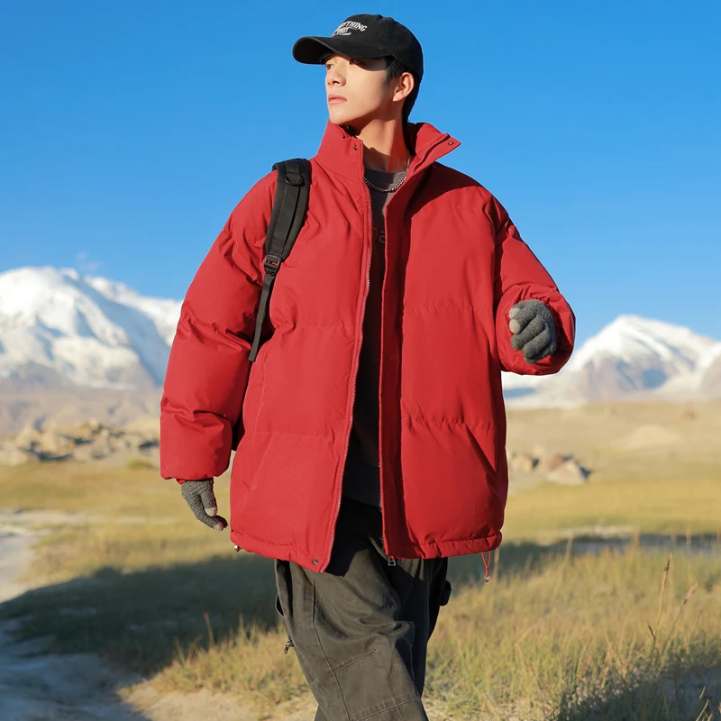 سترة الصيد في الهواء الطلق تسلق الجبال زوجين بلون معطف مريح سترة عصرية العصرية الرجال النساء سترة الخبز #6