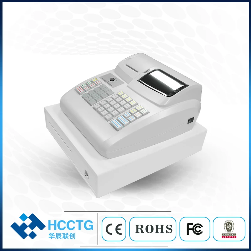 

New Electronic POS Printer Multifunction Supermarket Milk Tea Supports English ECR100