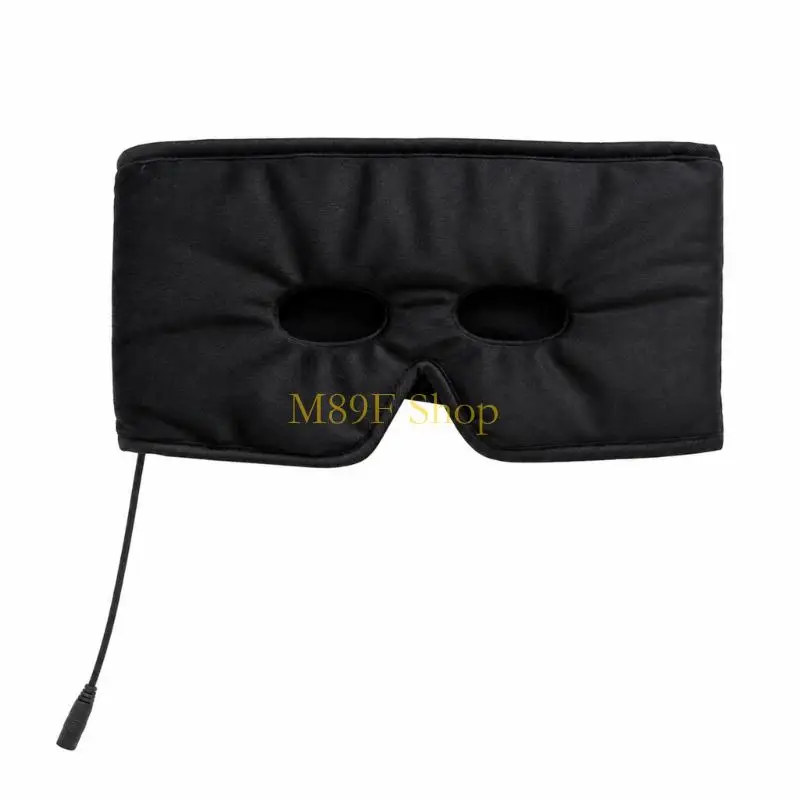 M89F Warming Eye Cover with Polyester Construction and Direct USB Power