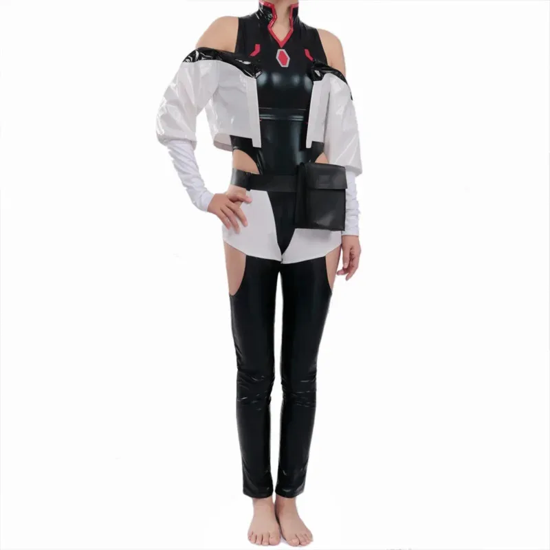 CyAnime Cyberpunk Edgerunners Lucy Cosplay Costume Bodysuit Jumpsuits Jacket Wig Full Suit Halloween Costumes for Women CD2359 - view 4
