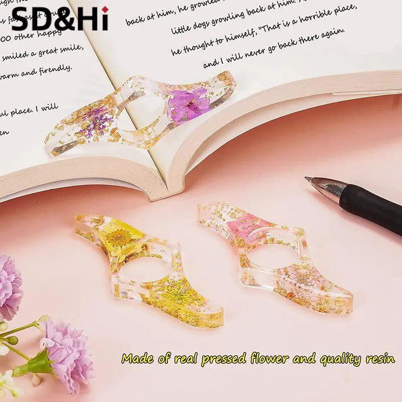 Support de pouce pour livre, fournitures de bureau, 1 pièce