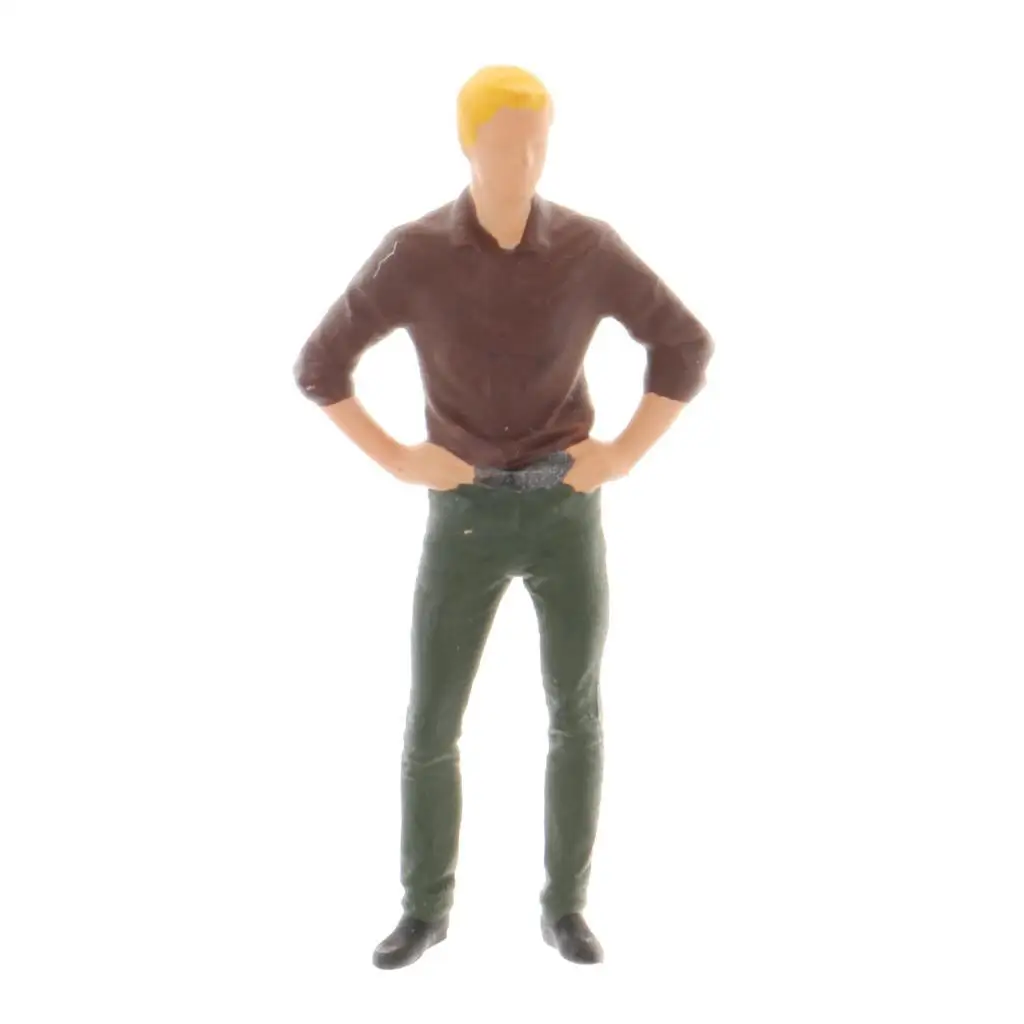 

1pc Classical 1:64 Male Figure Diorama Workplace Scenario Model