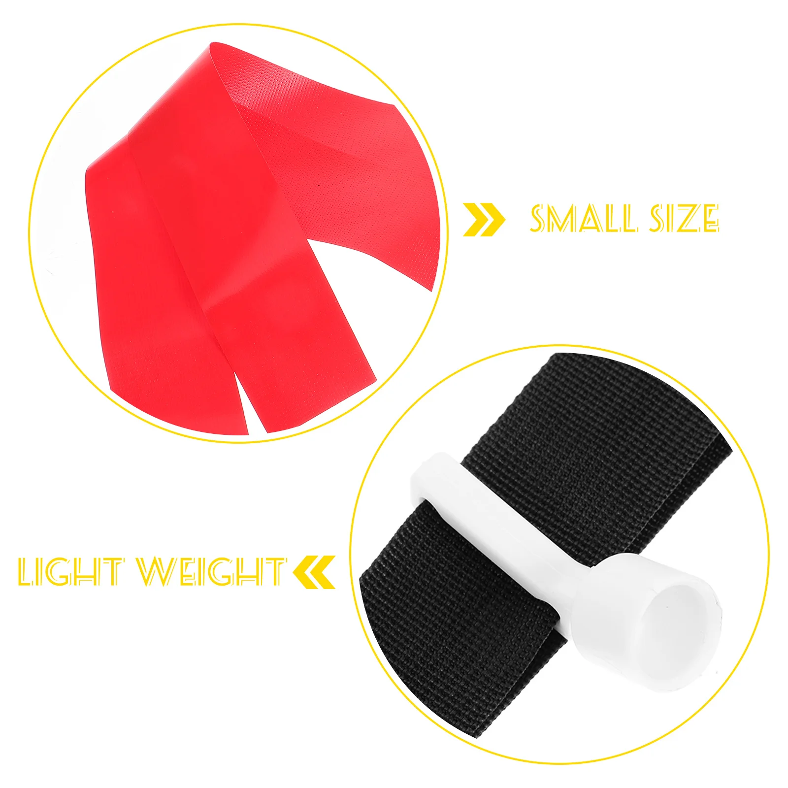 

1pcs Football Flag Belt Adjustable Pvc Ribbon Material For Rugby Flag Football Training Outdoor Sports Activities