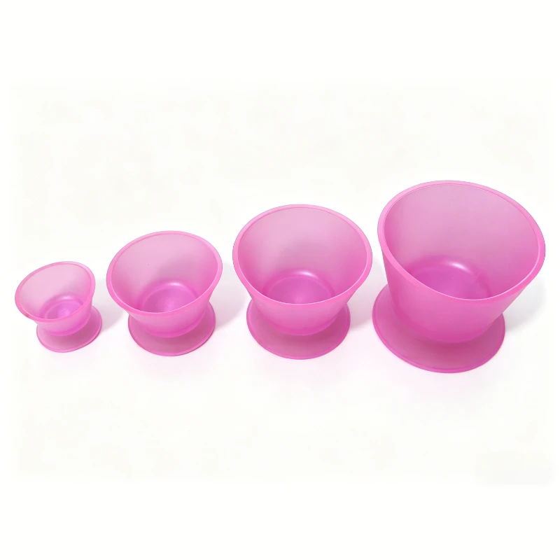 Dental Self Coagulation Cup Oral Silicone Rubber Mixing Bowl Dental Cement Powder Mixing Cup Rubber Bowl Rubber Bowl