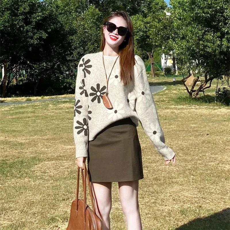 Suéter Corto para Mujer, Tejido Antibolitas, Capa Base de Punto, Calidad Premium, Fábrica Trece de Guangzhou, Dongguan Dalang