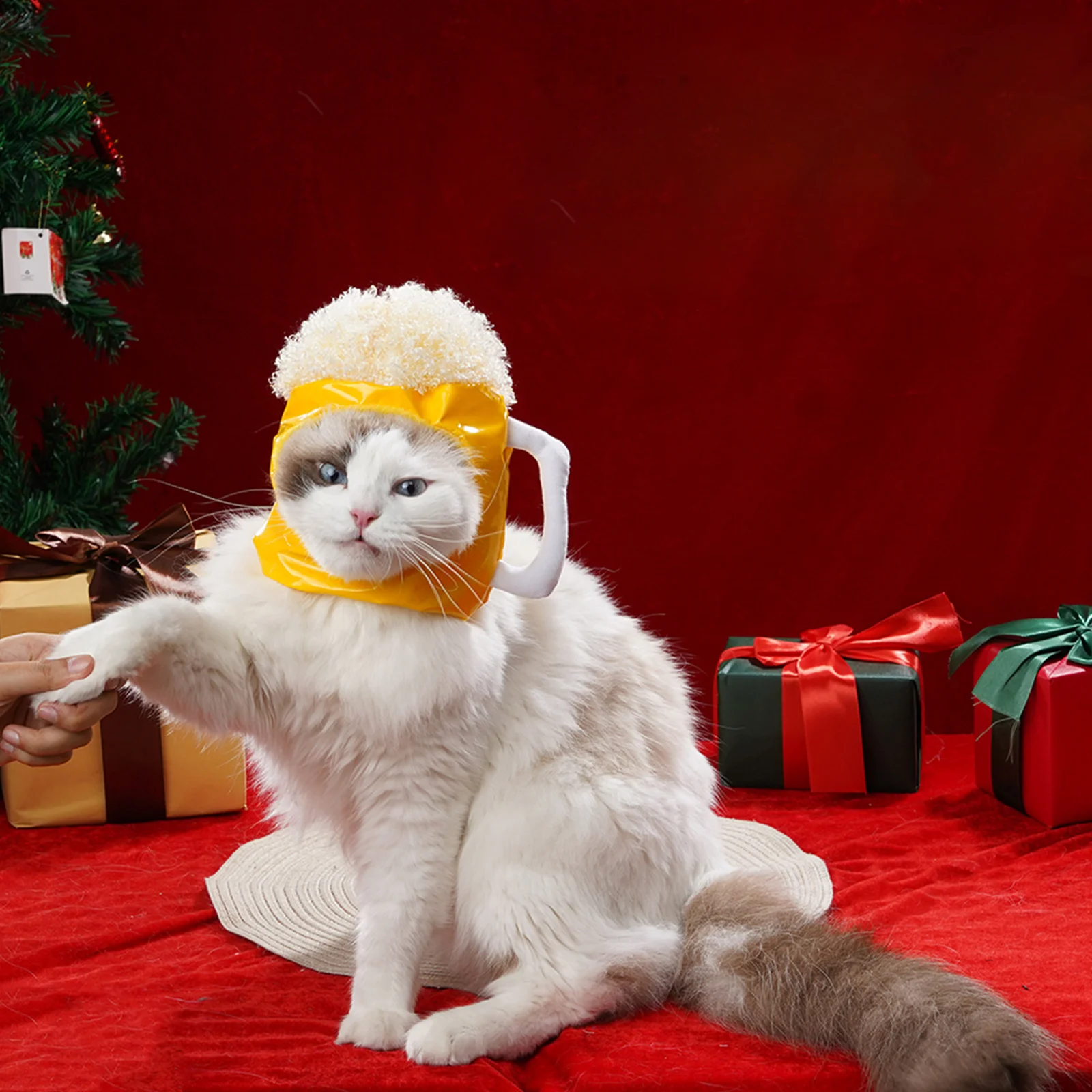 

Pet Dog Cat Headwear Puppy Cute Hat Headgear Small Animals Halloween Cosplay Costume for Birthday Funny Party Shows Pet Products