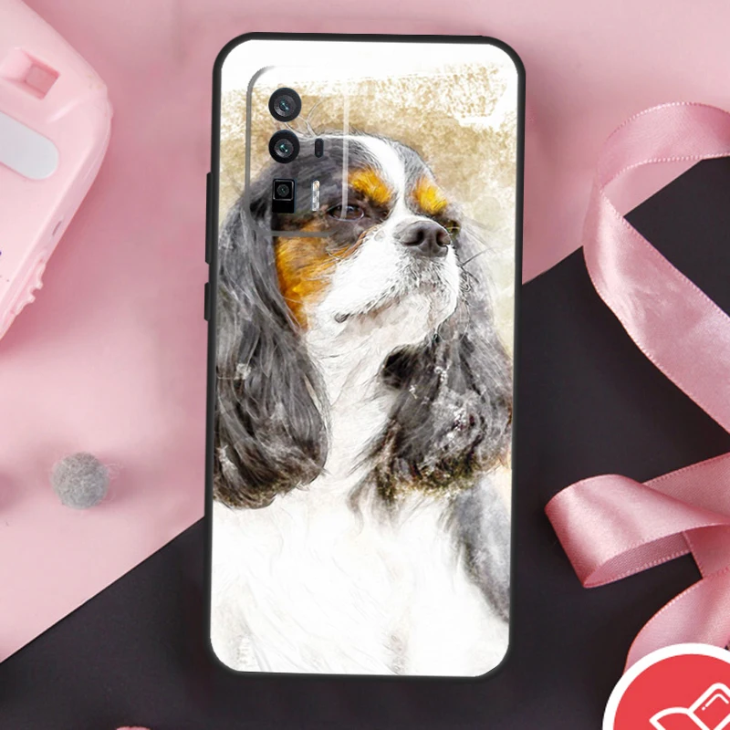  Cavalier King Charles Spaniel Dog Case For Xiaomi 13 14 Ultra 11T 12T 13T Pro 12 Lite POCO X6 Pro F5 M6 X5 X3 F3 M5s F6 Cover