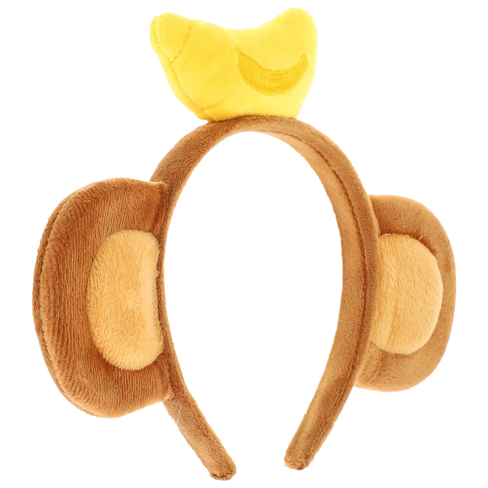 Fascia per capelli per cartoni animati, orecchie di animali, fascia per cosplay, cerchio carino, banana, festa, scimmia, decorazione decorativa per bambini