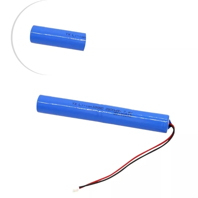 High Capacity 7.4V 18650 Battery Pack 2000mAh/2600mAh/3200mAh Batteries for Car LED Light & Gadgets