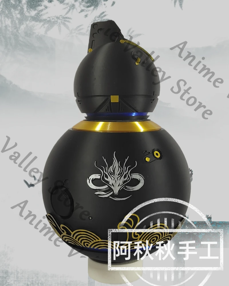 

Anime Wuthering Waves QIUYUAN Cosplay Communicator Gourd Prop Cartoon 3D Printing Cucurbit Comic Exhibition Props Xmas Gift