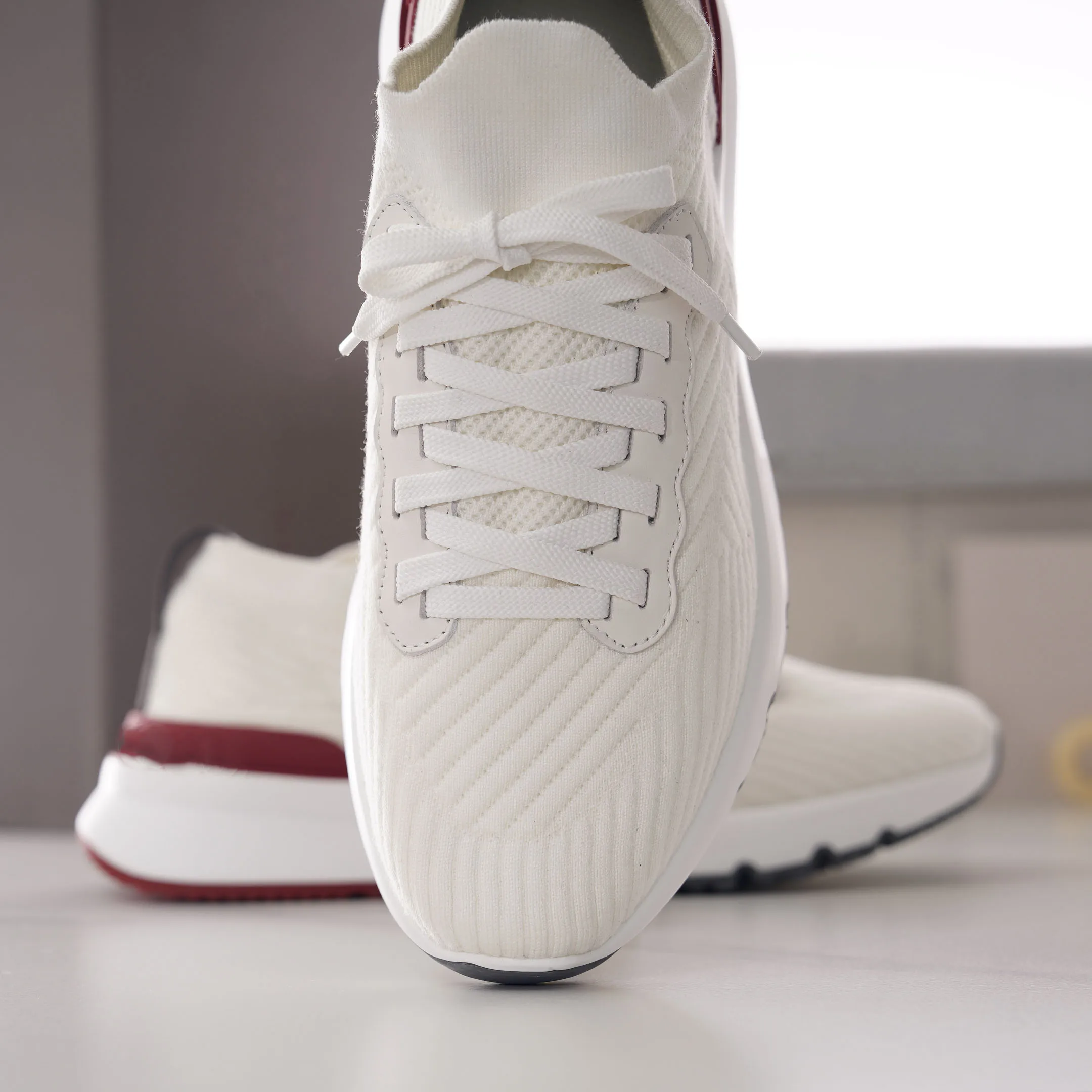 2026 Spring Summer Men Fashion Knit Sneakers Lightweight Breathable Daily Casual Sports Running Shoes_vogvips.com