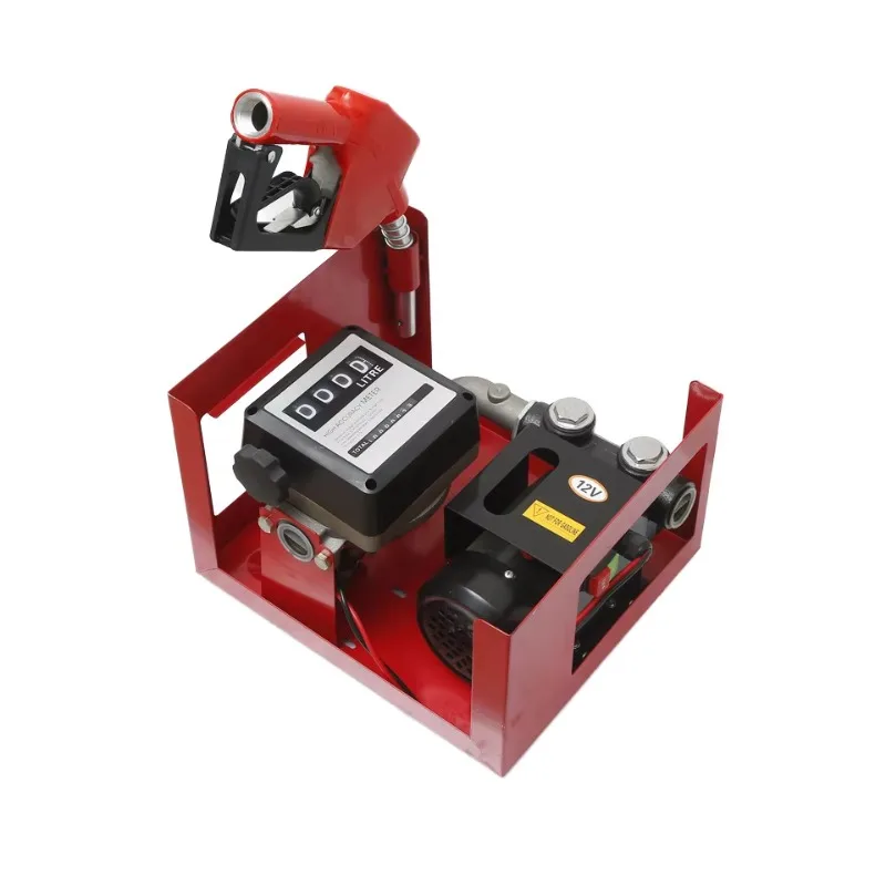 

High Precision D & Gas Fuel Transfer Pump Assembly Convenient Car Refueling Kit With Mechanical Flowmeter Pump Set