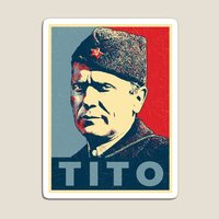 Josip Broz Tito Magnet Cute Kids Holder Baby Colorful Home Children Refrigerator Stickers Funny for Fridge Organizer Toy