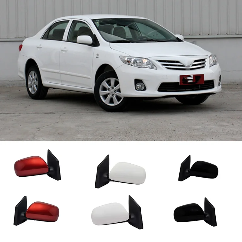 

3/5PIN Auto Electric Mirror For Toyota Corolla 2007 2008 2009 2010 2011 2012 2013 Adjustment Heated Turn Signal Car Accessories