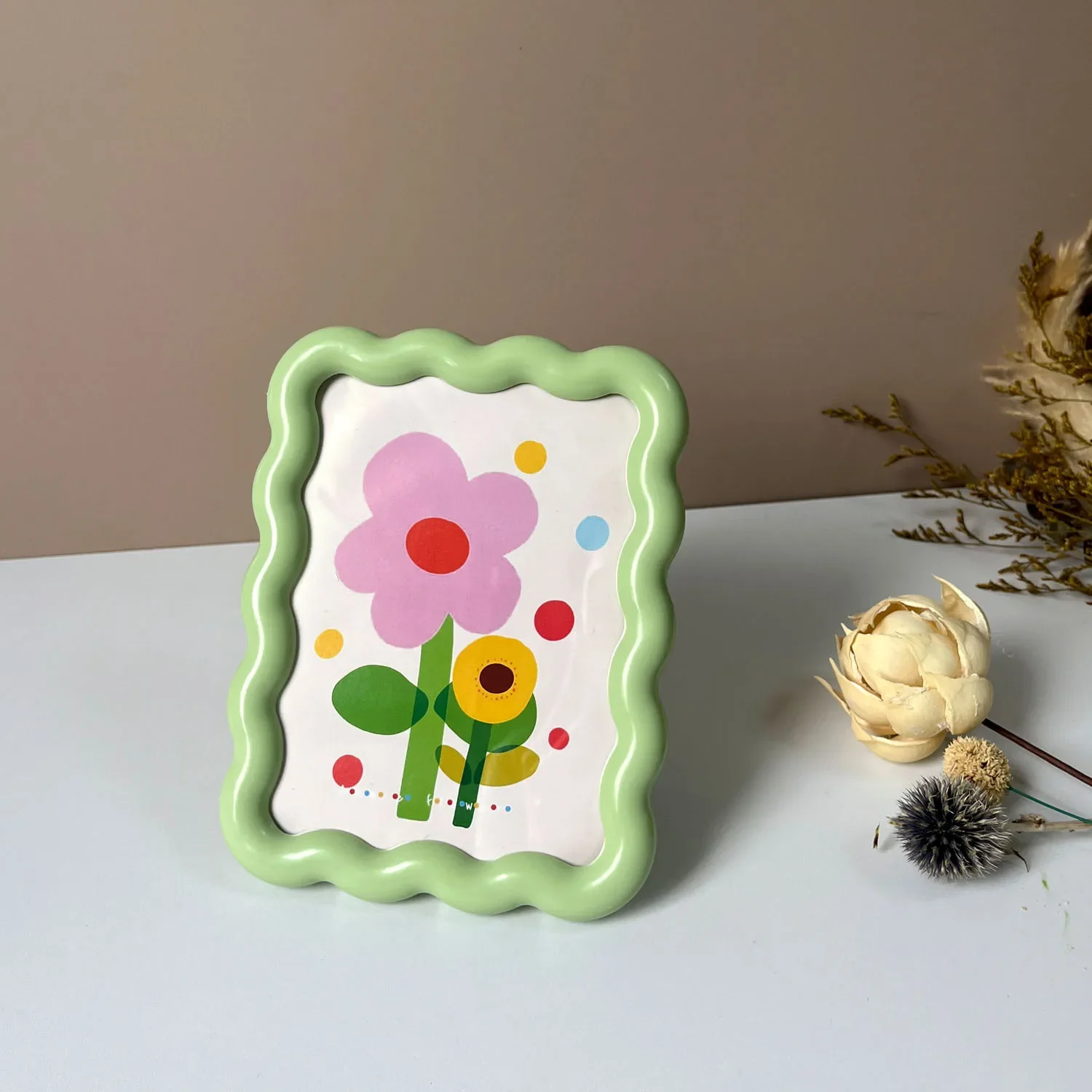 

Color 6inch Picture Frame,Cartoon Creativity Tabletop Acrylic Frame for Photos Premium Quality Frames,Home Decor,Kids Gifts