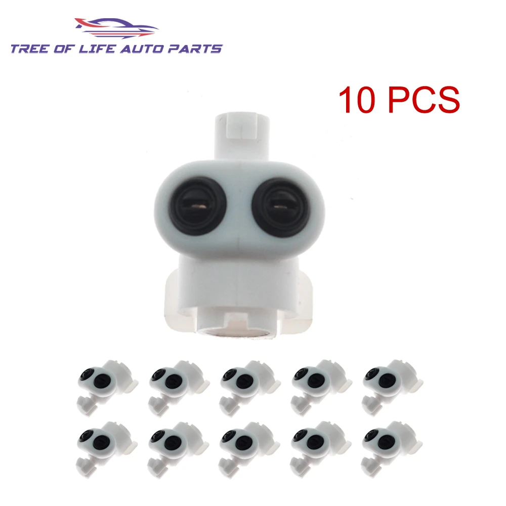 10PCS For Nissan Qashqai Navara Ford Mondeo Focus S-Max Galaxy Headlight Cleaning Washer Spray Nozzle Jet 28611JD000 28646BR00A