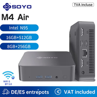 Mini PC SOYO M4 Air Intel Alder Lake N95 MiniPC Computer PC Win11 Pro Mini PC DDR4 16GB RAM 512GB ROM WiFi5 BT5.0 Desktop