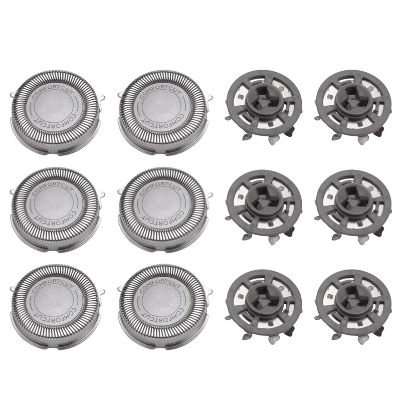 SH50/52 for فيليبس نوريلكو 5000 سلسلة ماكينة حلاقة كهربائية شفرة بديلة ، متوافقة مع رؤوس حلاقة ، طقم من 6 قطع