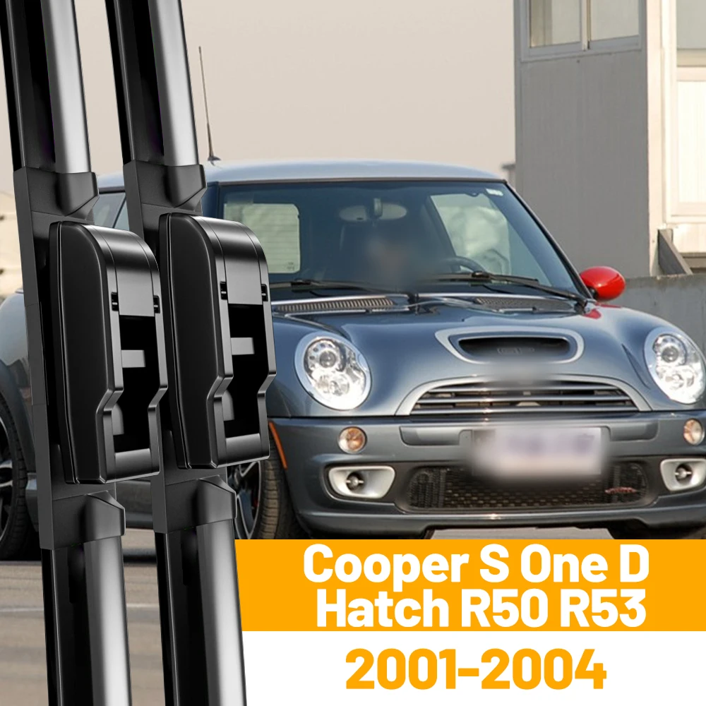 

Wiper Front Wiper Blades For Mini Cooper S One D Hatch R50 R53 2001 - 2004 2002 2003 Windshield Windscreen Window 19"18"