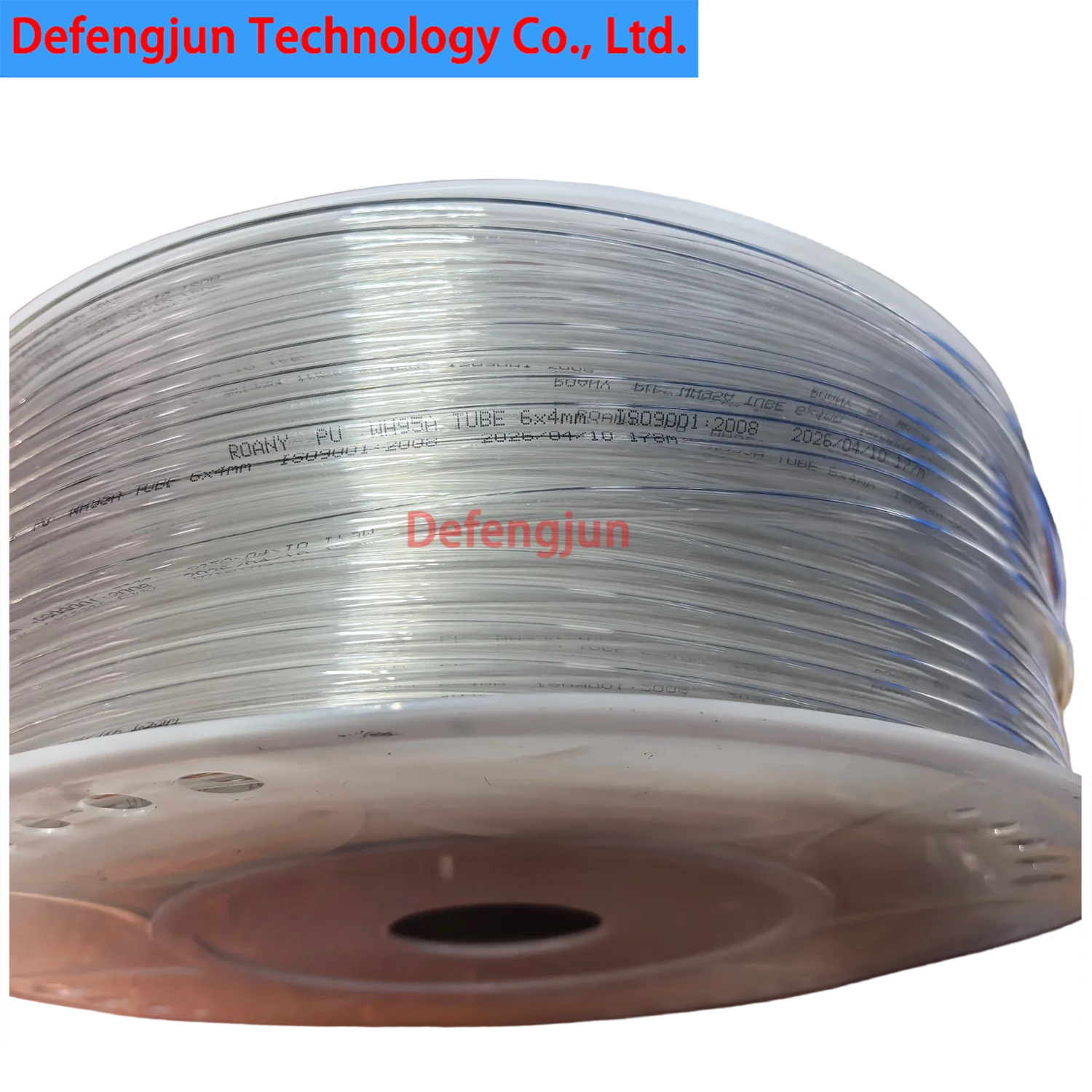 200m PU Air Hose 6mm x 4mm for Pneumatic Lubrication & Factory Air Distribution