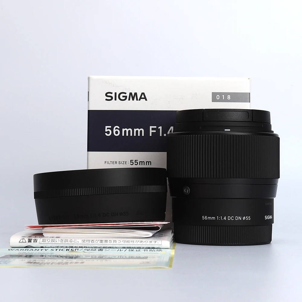 Sigma 56mm F1.4 Contemporary DC DN Lens 56mm 1.4 lens for Sony E mount or Canon EF-M mount or Fujifilm X mount