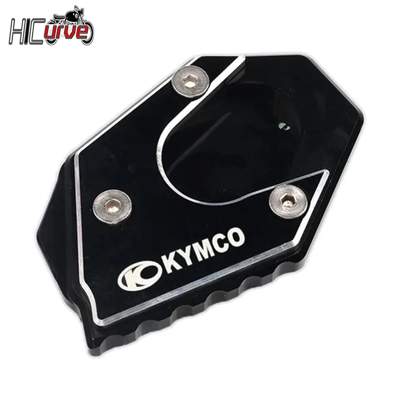 Support latéral de pied pour KYMCO Xciting, rallonge, plaque de support, agrandissement, 250, 300, 350, 400i, 250i, 300i, 350i, CNC