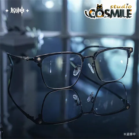 Fatui  soiто Projetorio Resmi Originele Genshin Impact II Capitano The Captain II Dottore Pantalone Regrator Bril Cosplay Prop Jan