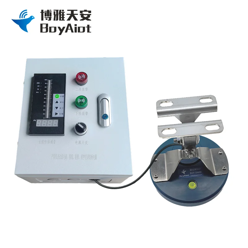 BOY-SW08-FM05 Contactloze radar-waterniveaumeter Digitale vloeistofniveausensor voor het meten van het reservoirwaterniveau