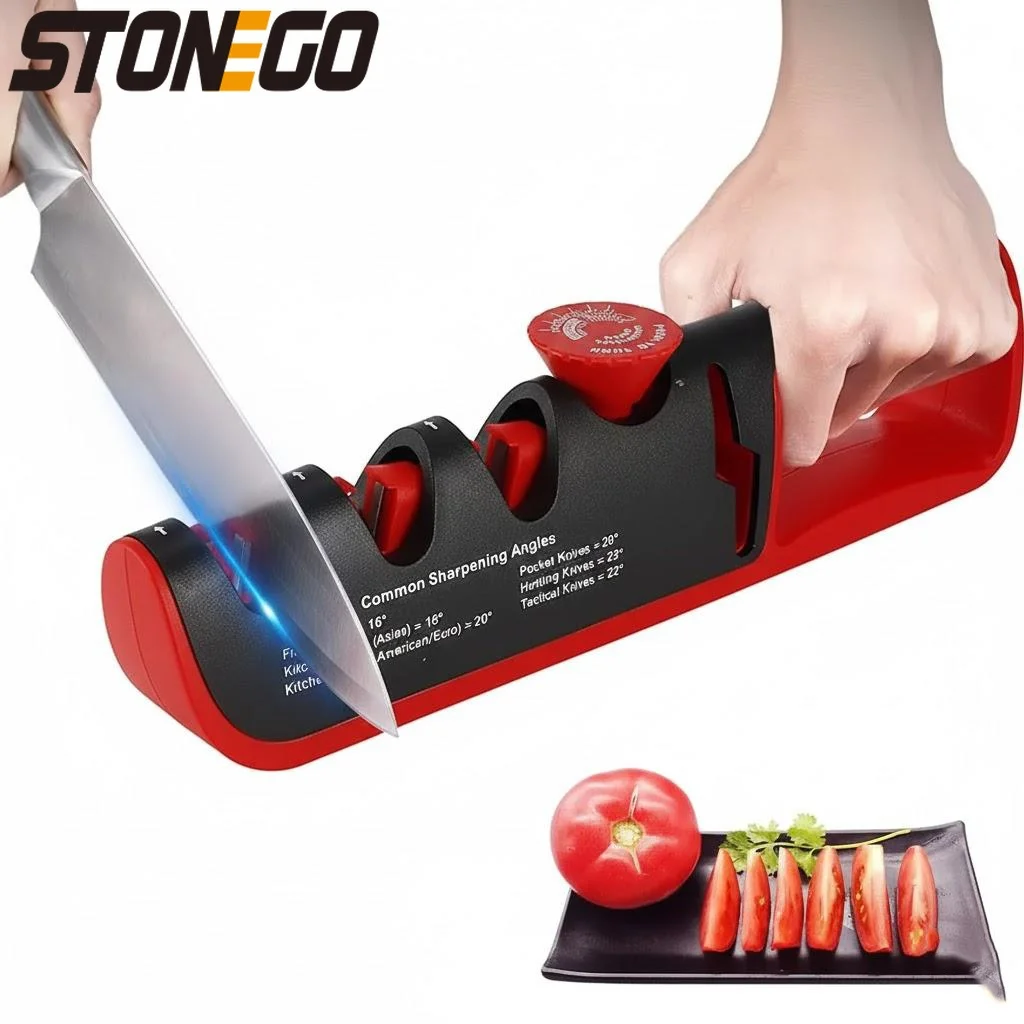 

Профессиональный инструмент для регулировки угла для кухонных ножниц и шлифования камня, 4-классная шлифовальная машина