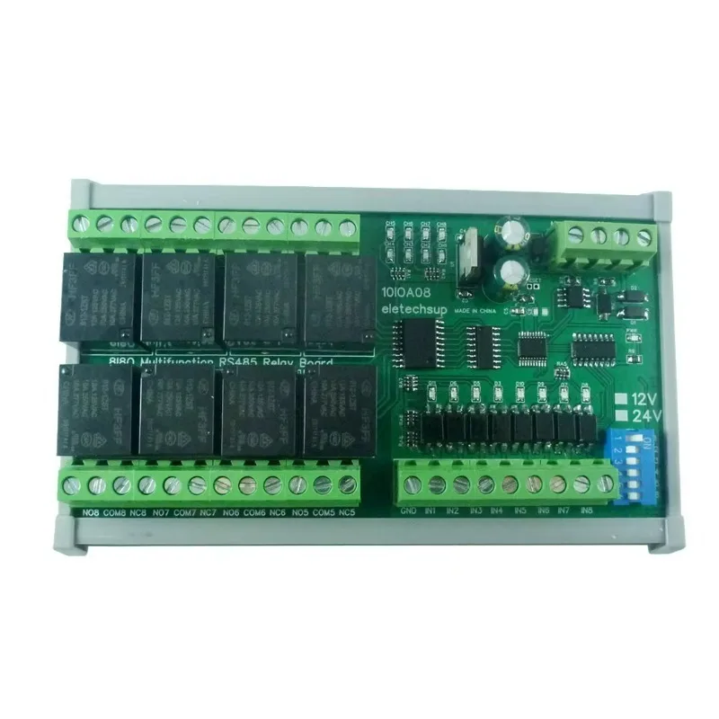 Relay module model 10IOA08 Power module delay support function code