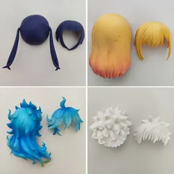 GSC hair clay human hair OB11 white mold doll accessories