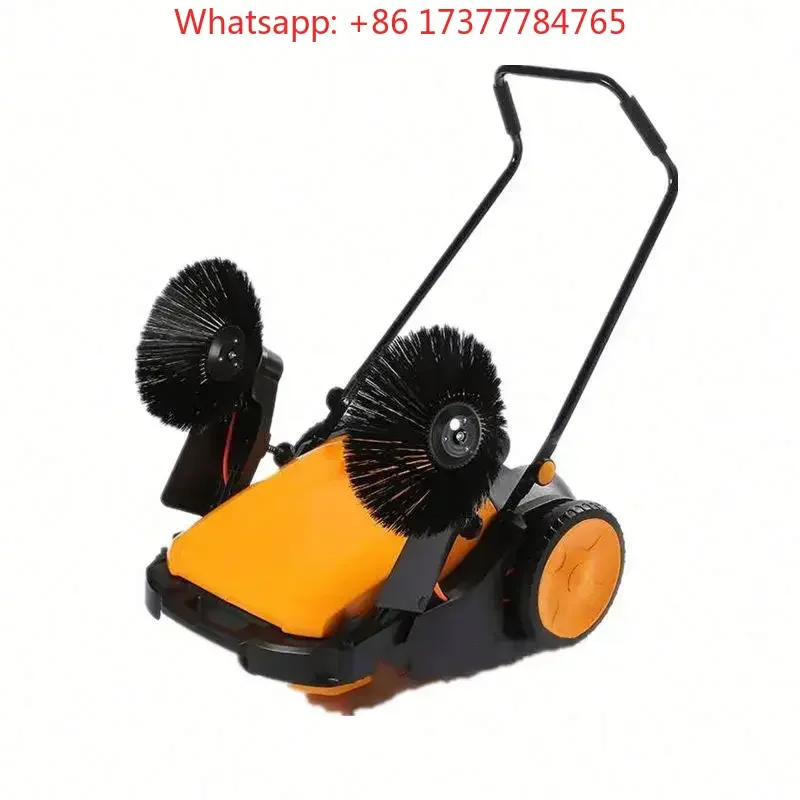Road industrial floor cleaning electric vacuum lawn sweeper manual