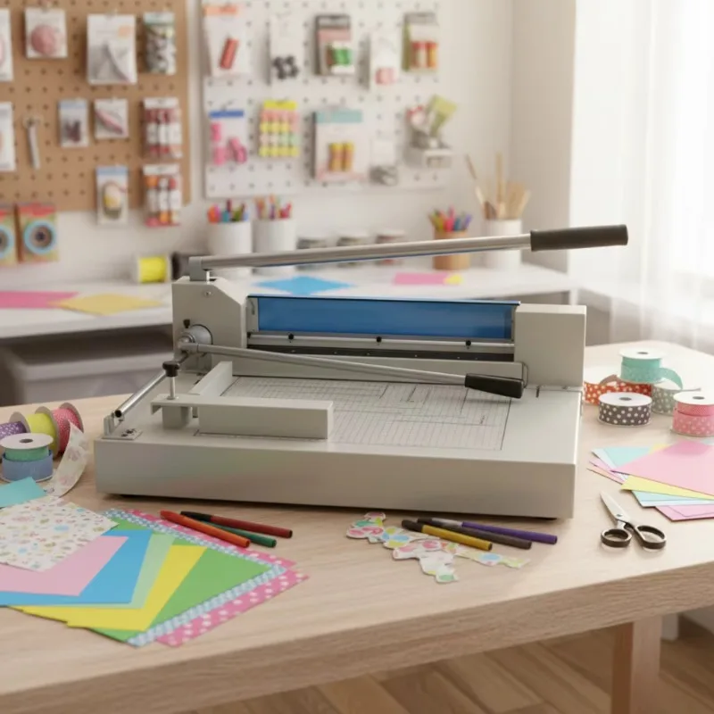 Guillotine Paper Cutter 440mm Cutting Width 50mm Thickness Trimmer Knife for Photo/Graph Cutting