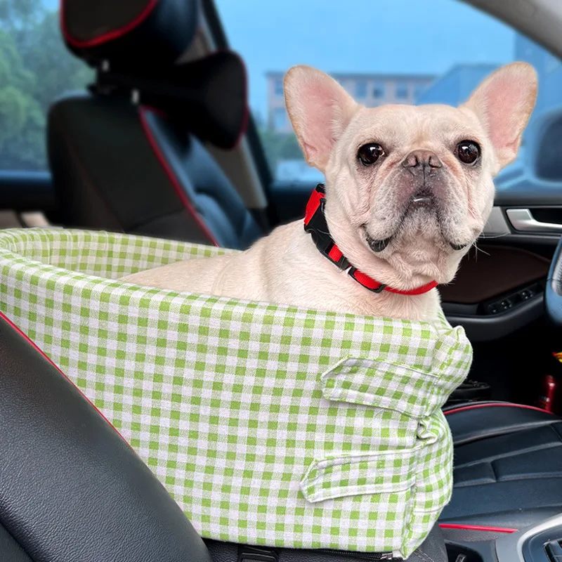 

Автомобильная кровать для домашних животных, универсальный чехол на сиденье для собак и кошек, уютный дорожный коврик для автомобильного сиденья для дорожных поездок, защита консоли и подарки для домашних животных