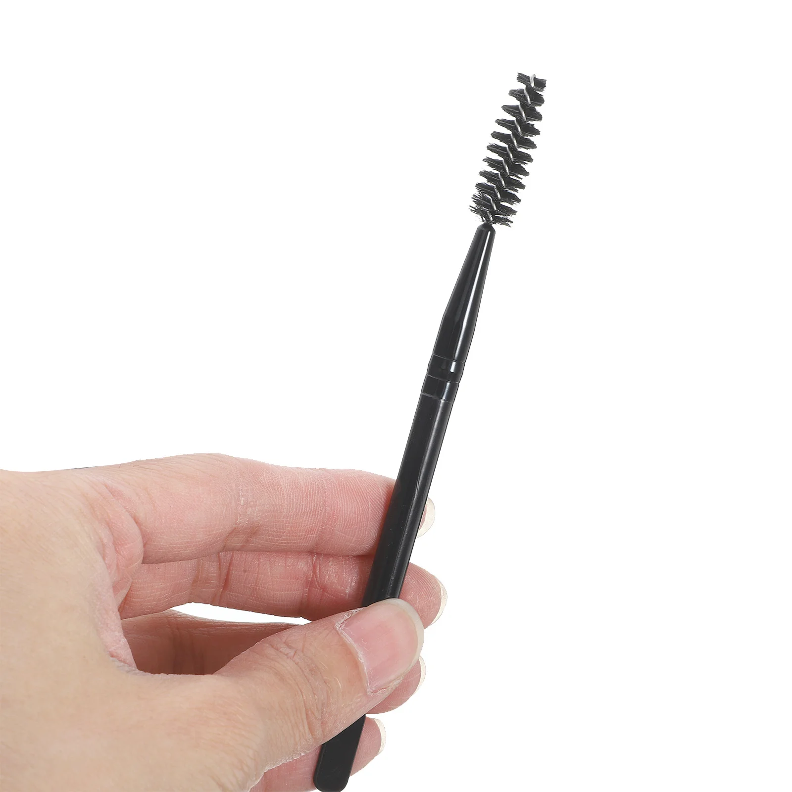 1pc pennello per ciglia per sopracciglia a doppia estremità strumento di trucco portatile per le donne bacchetta applicatore per ciglia pennello per mascara