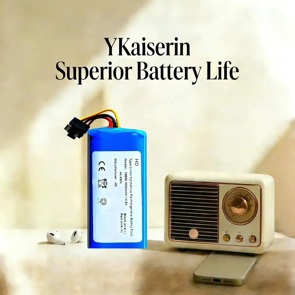 

Аккумулятор Cocoa Smart 780T, 790T, 880L, 4 кабеля, черный штекер для робота-пылесоса Proscenic 780T, 790T, Summer P1S, P2S, P3, Jazz, Kaka