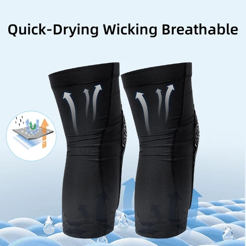 Imagen 2 del producto VEMAR Rodilleras y Coderas Transpirables Anticaída para Motocicleta, Alta Elasticidad, Protección para Motocross, Ciclismo DH MTB, Mangas Protectoras para Moto