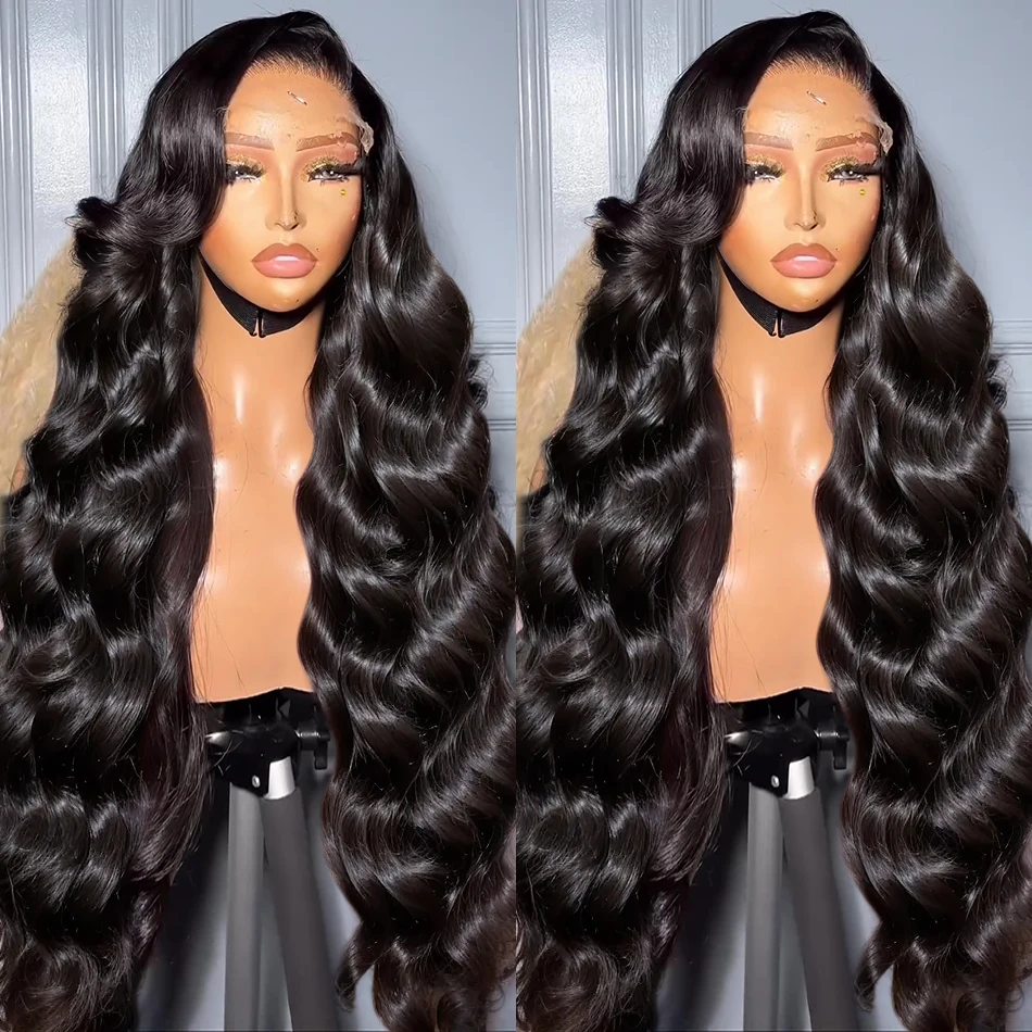 Water Body Wave HD 250% Transparent 30 40 Inches 13x6 Lace Front Human Hair Wigs 13x4 Lace Frontal Wig 5x5 Glueless Ready To Go