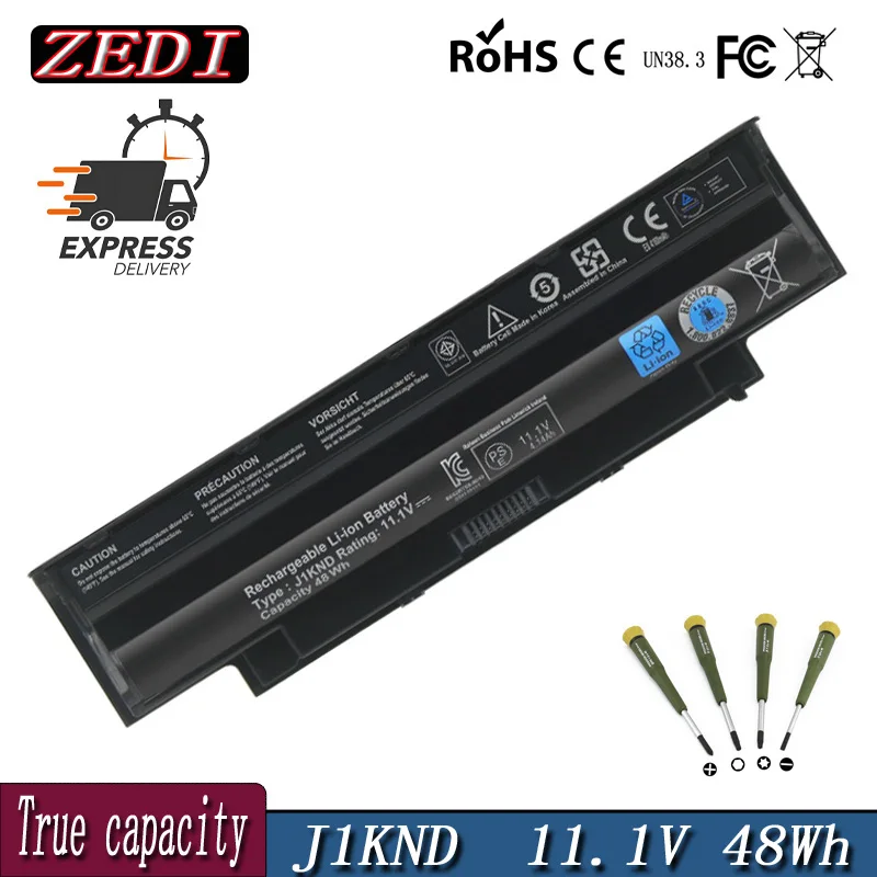 ZEDI Nieuwe J1KND Laptop Batterij voor DELL Inspiron N4010 N3010 N3110 N4050 N4110 N5010 N5010D N5110 N7010 N7110